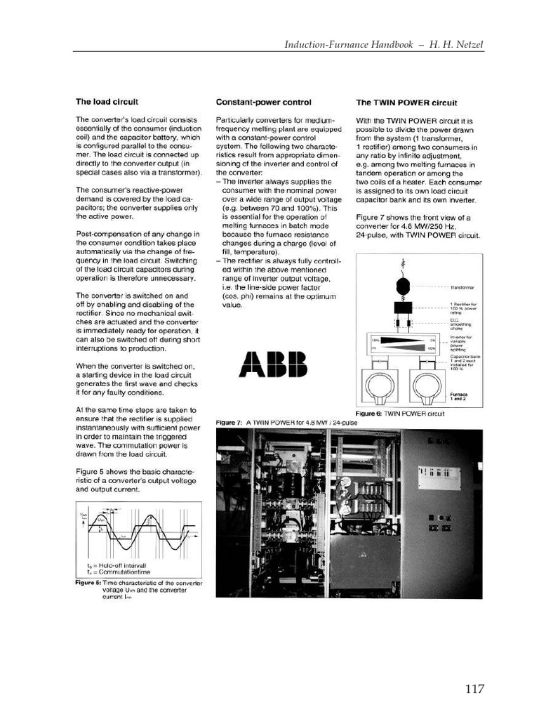 Induction Furnace Handbook (1) 1 163-81-163 | PDF | Inductor | Transformer