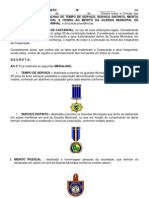 DECRETO Nº medalhas tempo de serviço