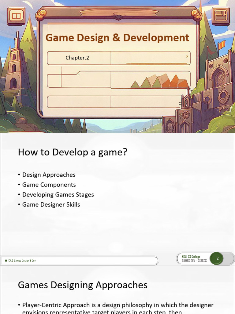 Game Design Fundamentals and Development | PDF | Menu (Computing ...