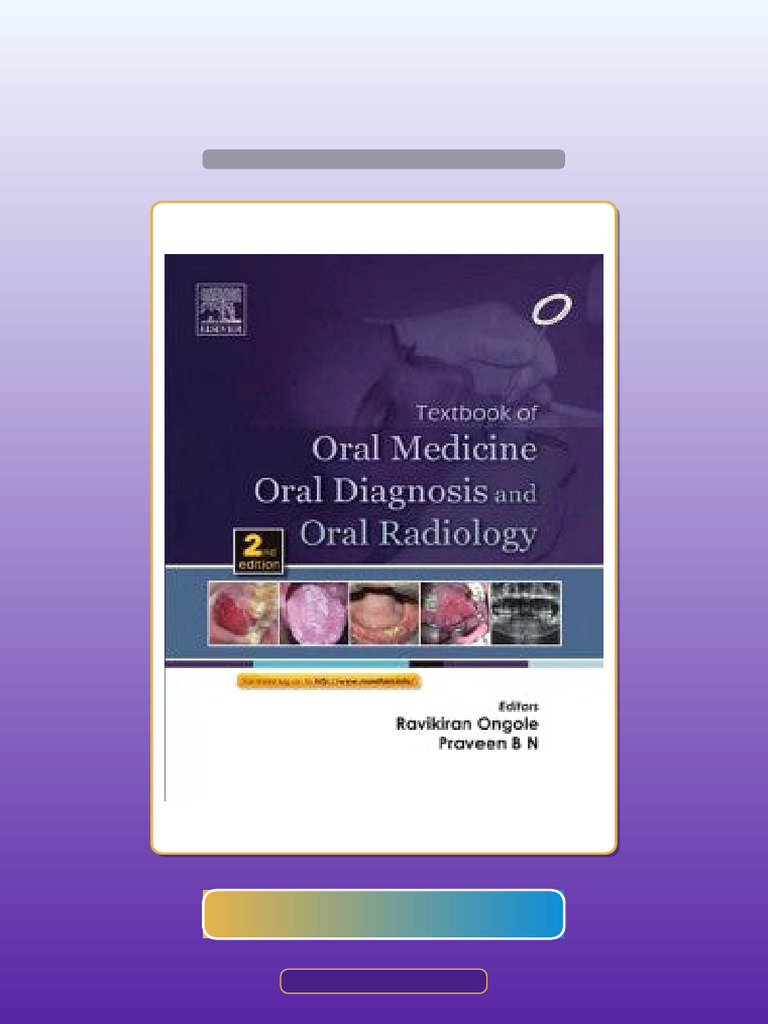 Textbook of Oral Medicine Oral Diagnosis and Oral Radiology 2nd Edition ...