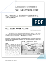 A Report On Industrial Visit