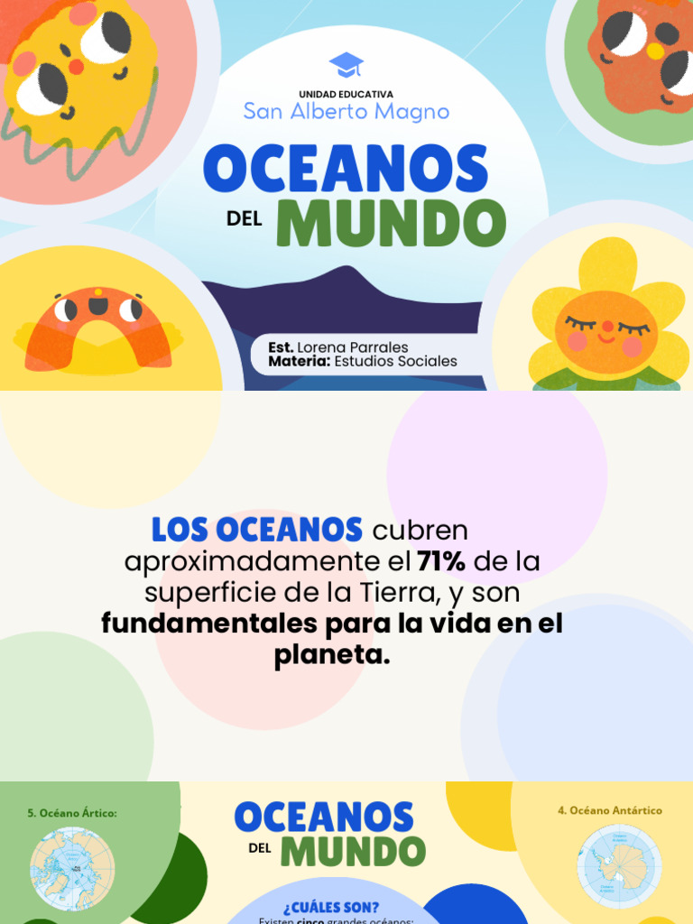 Oceanos Del Mundo | PDF | Océanos | Tierra