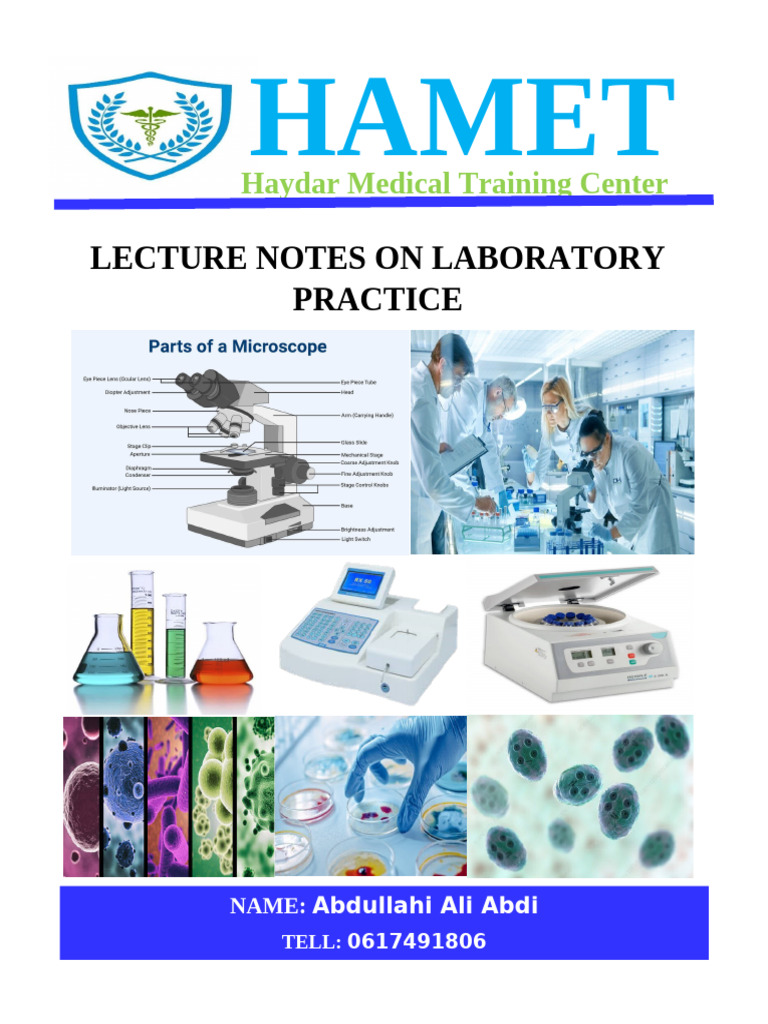 Hamet: Lecture Notes On Laboratory Practice | PDF