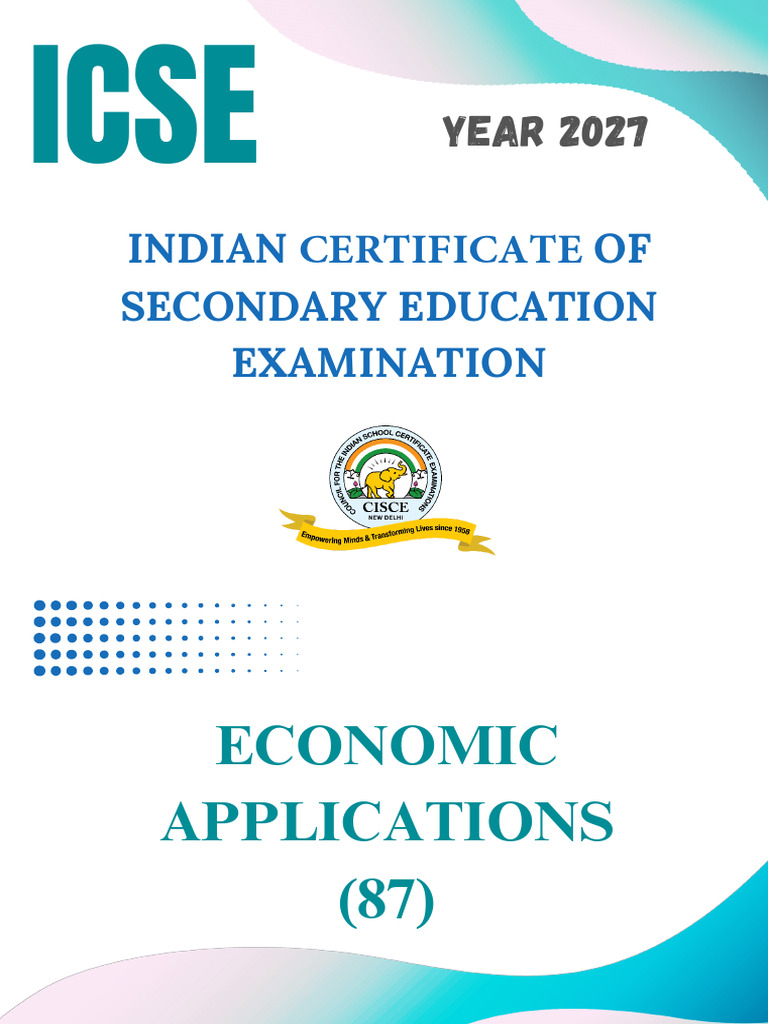 Economic Applications for ICSE Class IX | PDF | Supply (Economics) | Demand