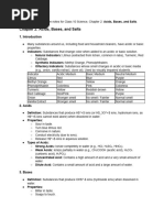 Acids and Bases | PDF | Hydroxide | Acid