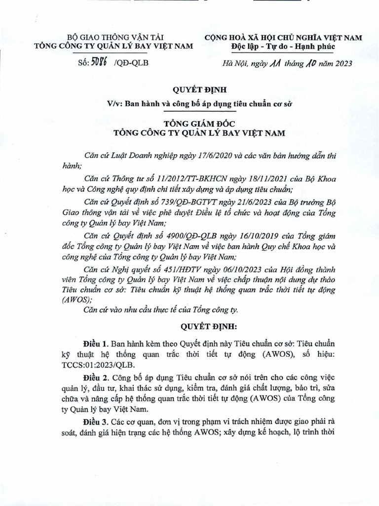 5086-QD-QLB TCCS Awos | PDF