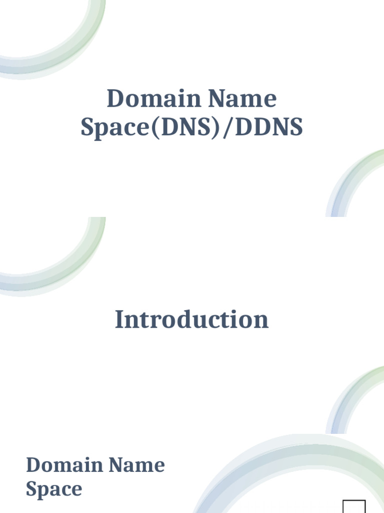 Understanding Domain Name Space in DNS | PDF | Domain Name System ...