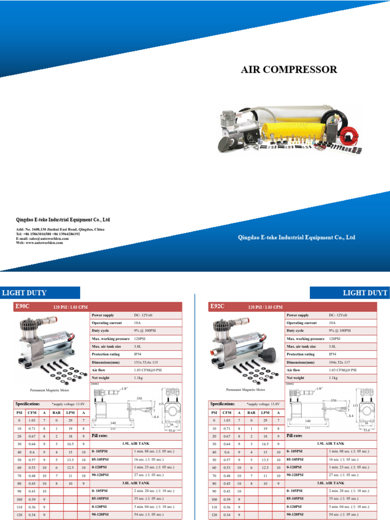 Air Compressor - 2021 | PDF | Power Supply | Electric Motor