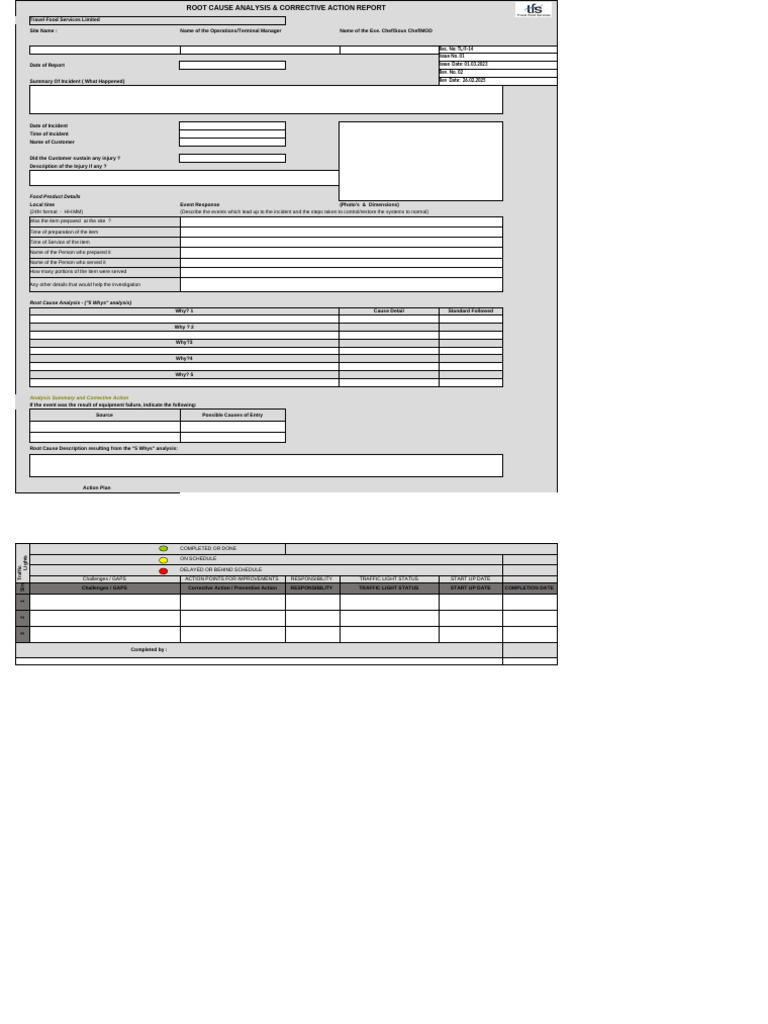 RCA Report Writing Guidance | PDF | Systems Thinking