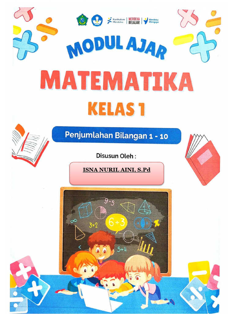 Modul Ajar Matematika SD Kelas 1 | PDF