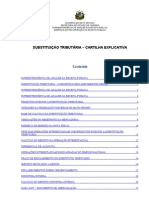 SEFAZ MT - Cartilha Explicativa Substituicao Tributaria Atualizada