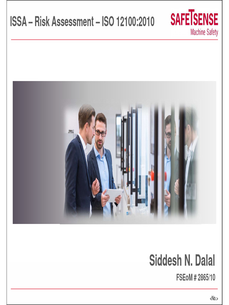 ISO 12100 Risk Assessment Overview | PDF | Risk | Risk Management
