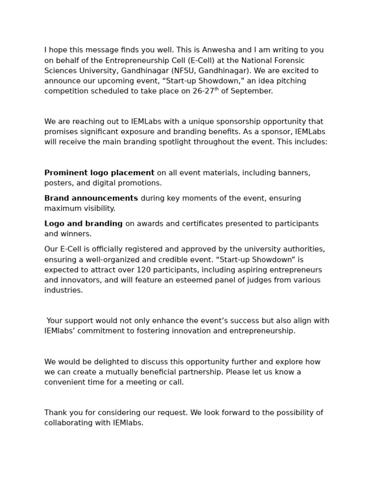 Prominent Logo Placement Brand Announcements Logo and Branding | PDF
