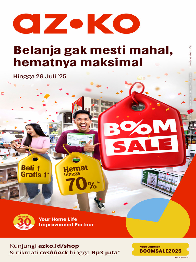 Fa - Azko - Tematik Boom Sale Phase 2 Juli 2025 - z1 | PDF
