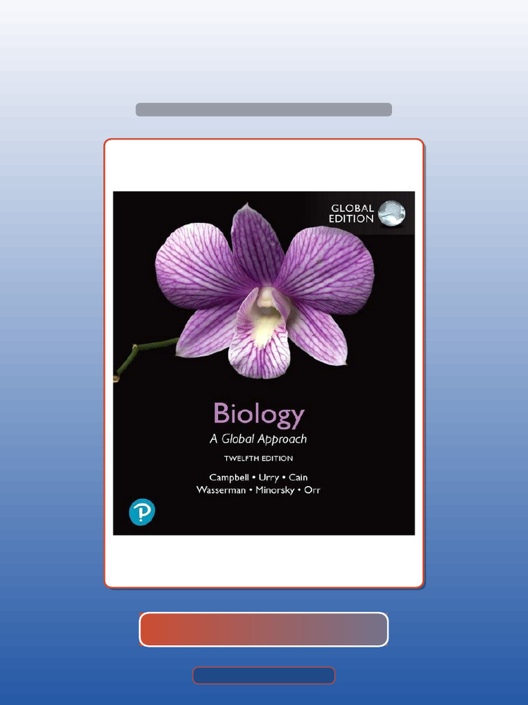 Biology A Global Approach 12th Global Edition Campbell