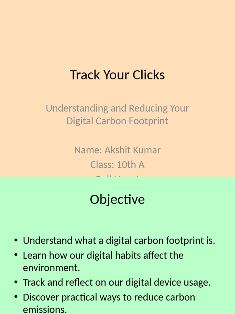 Reduce Your Digital Carbon Footprint | PDF