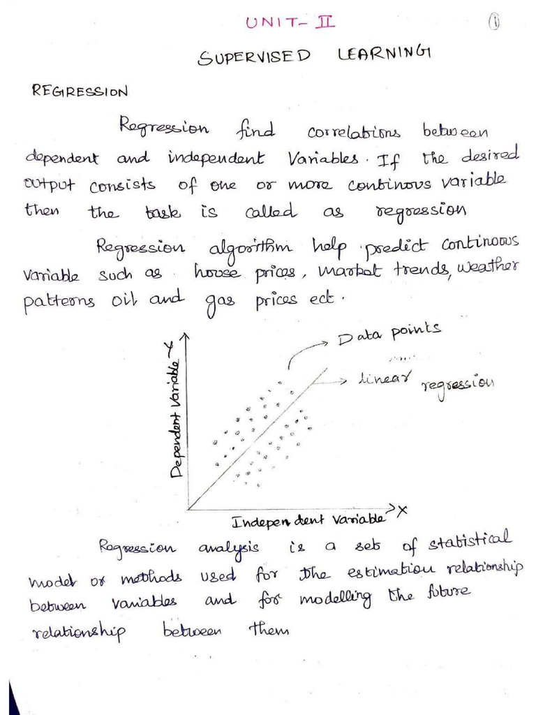 ML Unit 2 | PDF