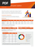 Rest Super Product Disclosure Statement | PDF | Asset Allocation ...