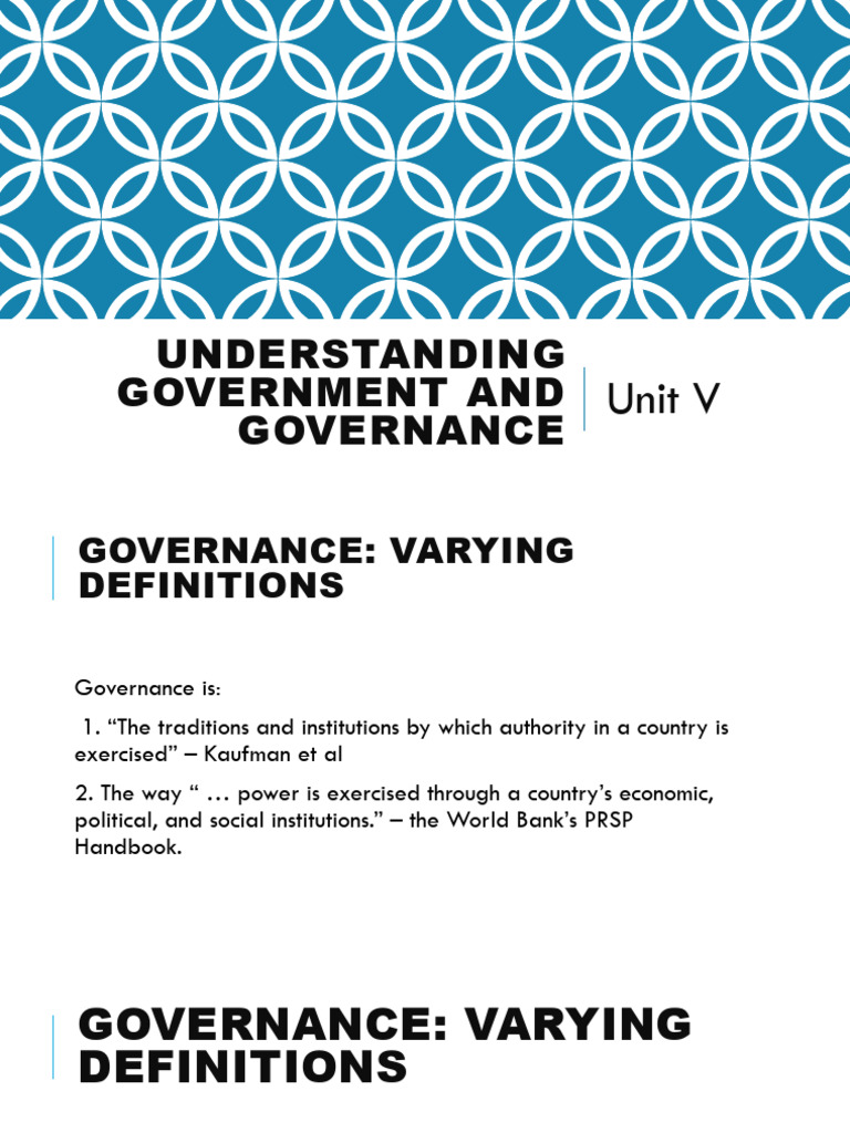 Governance and Human Rights Overview | PDF | Governance | Good Governance