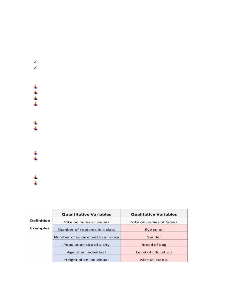 Overview of Statistical Concepts | PDF