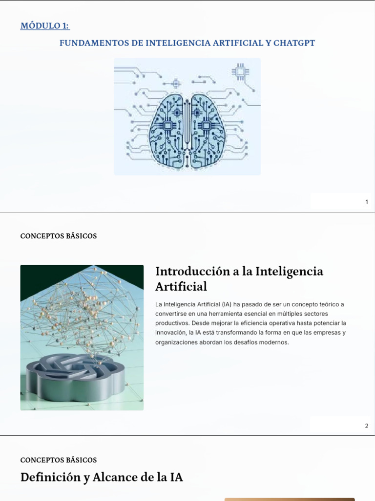 Clase 1 - Introduccion A La IA | PDF | Inteligencia artificial ...