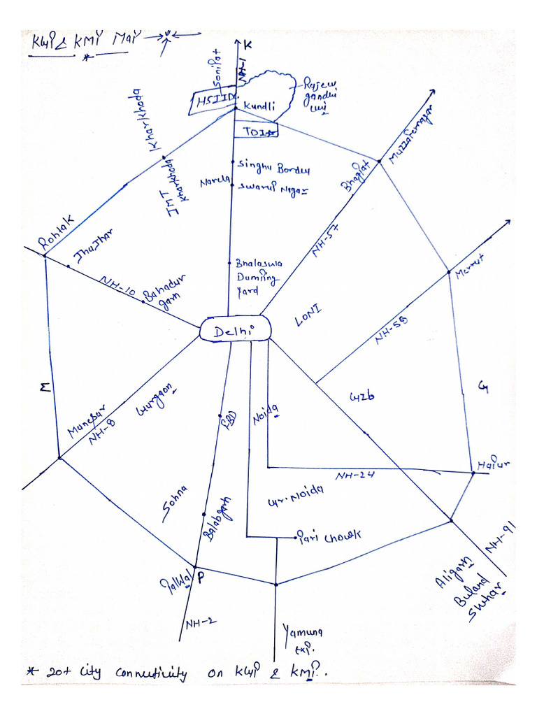KGP & KMP Expressway Map | PDF