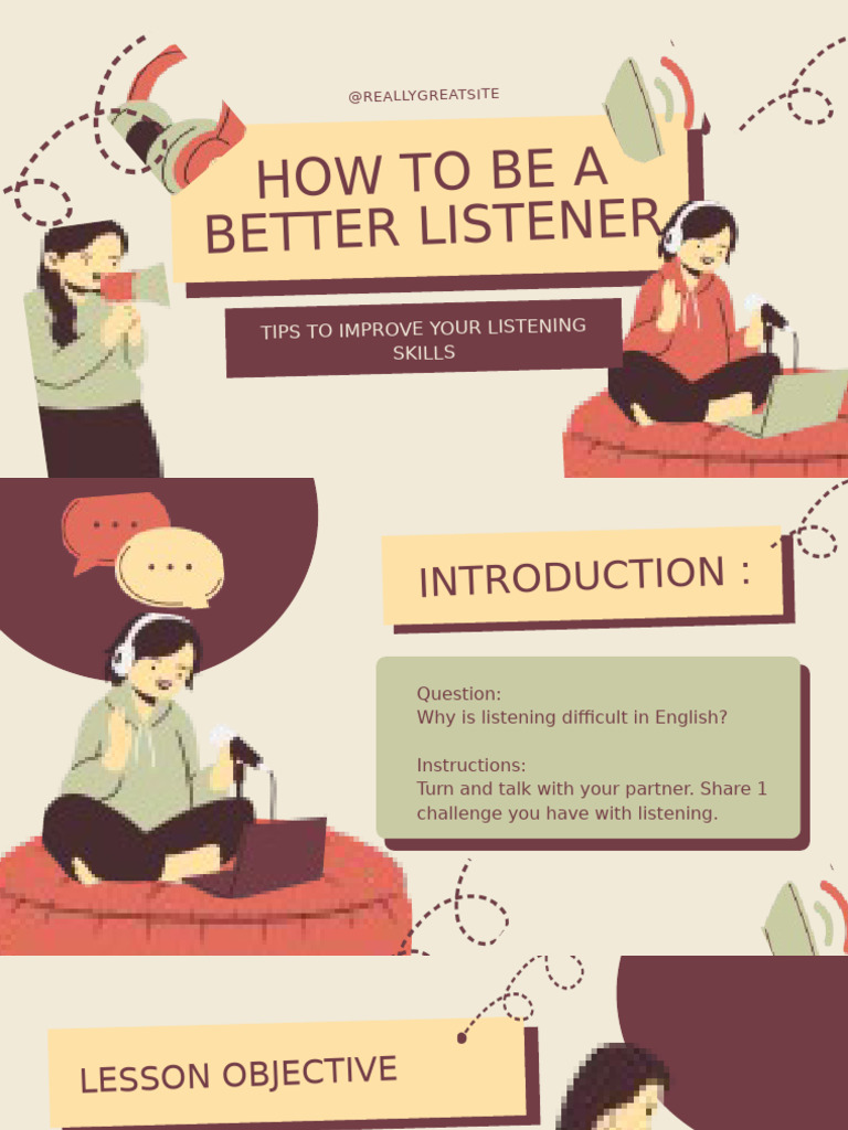 Grade 8 Listening Skills Tips | PDF