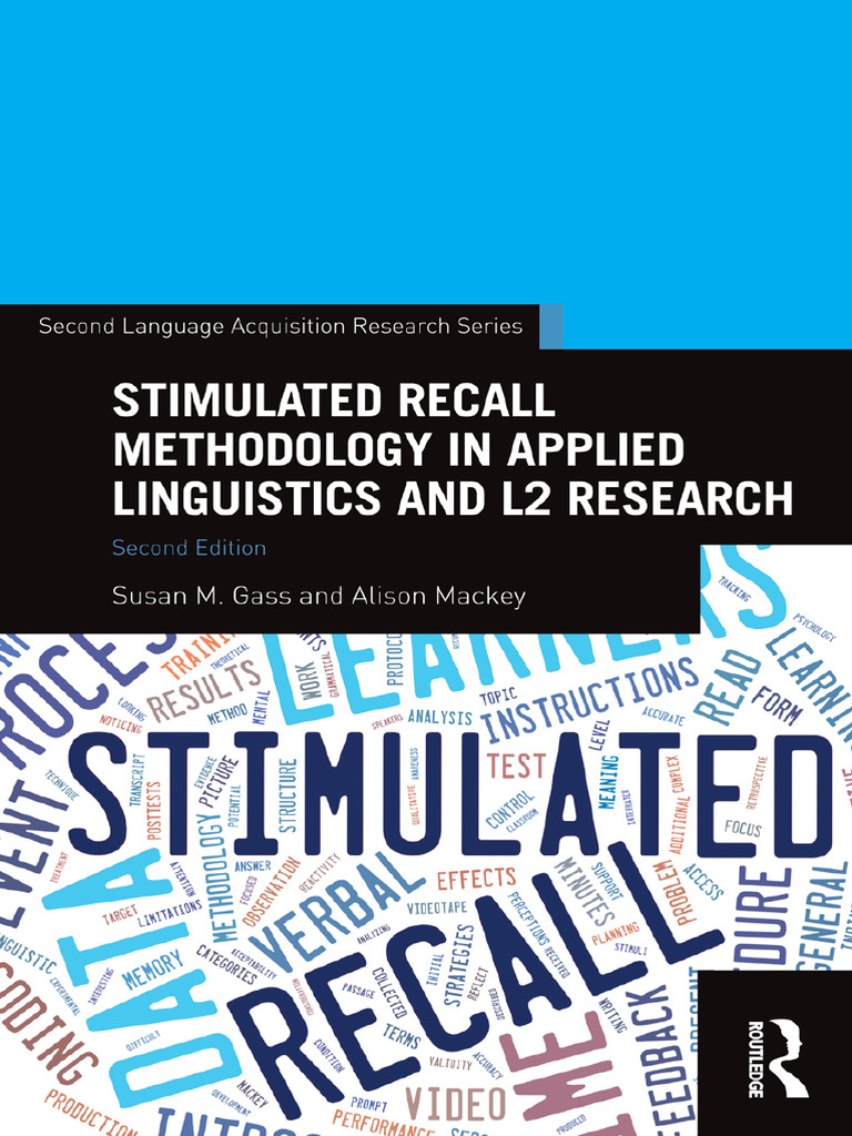 Stimulated Recall in L2 Research Guide | PDF | Second Language ...