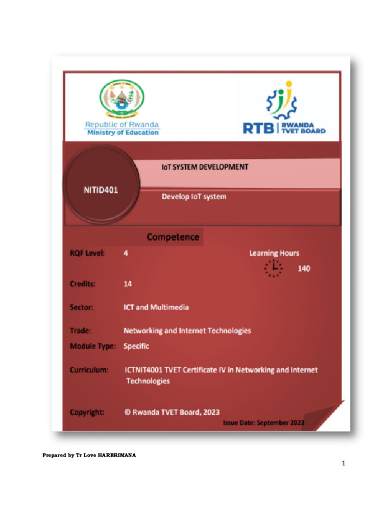 IoT System Development Guide | PDF | Internet Of Things | Feasibility Study