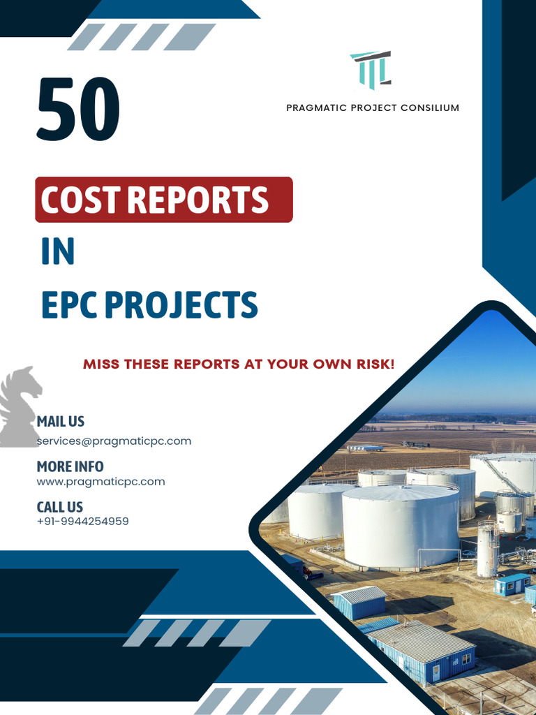EPC Project Cost Reports Overview | PDF | Labour Economics | Economies