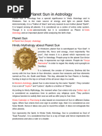 12 Rashis and Their Planetary Lords | PDF | Planets In Astrology ...