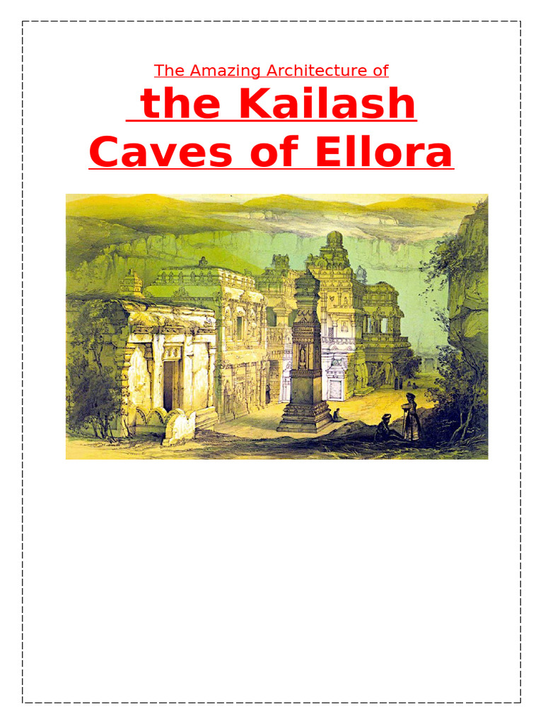 Ellora Caves - New Book | PDF | Indian Religions
