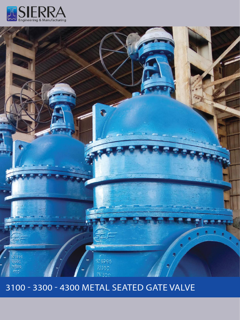 3100/3300/4300 Gate Valve Overview | PDF | Valve | Steel