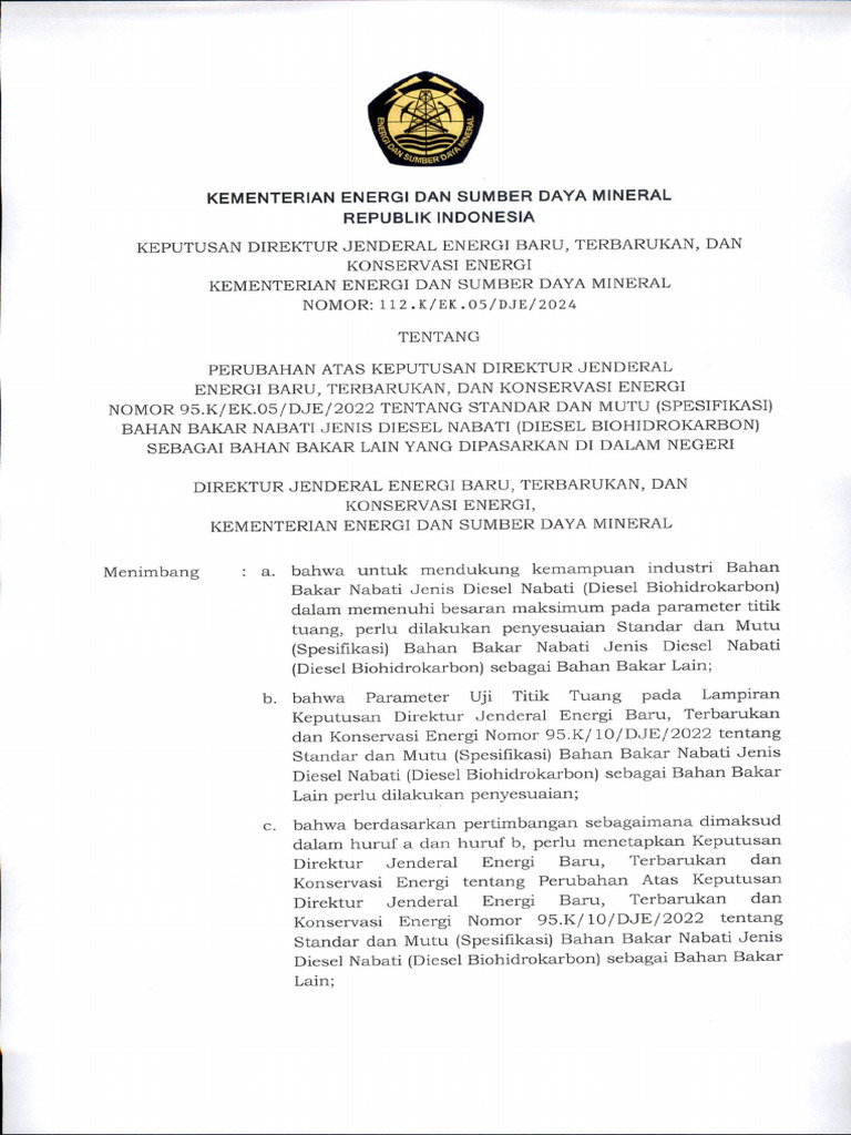HVO Diesel Biohidrokarbon | PDF