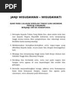 Master Urutan Acara Wisuda