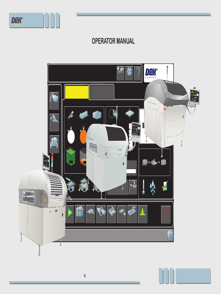 DEK Operator Manual English | PDF | Personal Protective Equipment | Safety