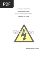 Ensayo Puesta Tierra