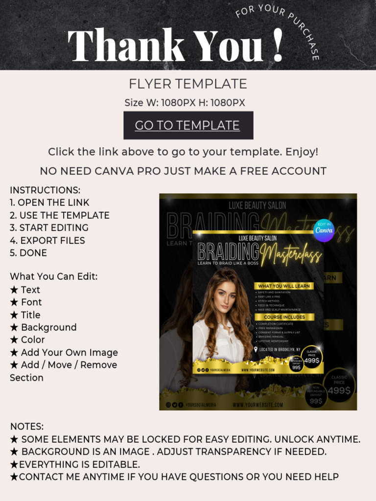 Flyer Template 8 | PDF