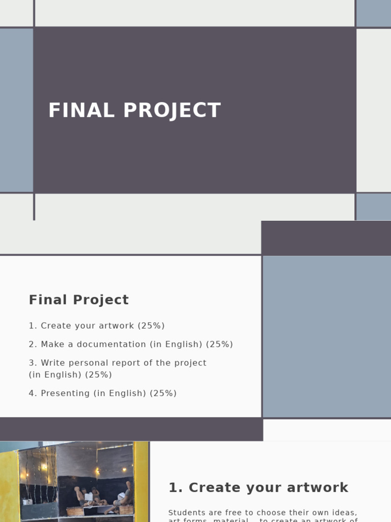 Art Project Documentation Guide | PDF