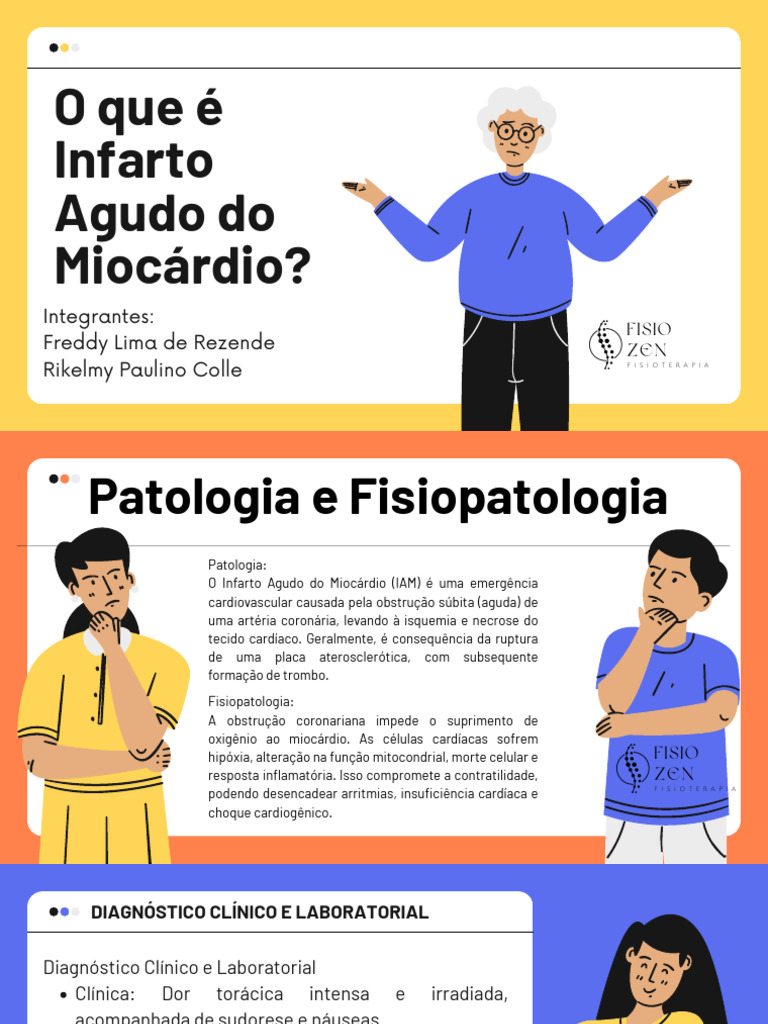 O Que Infarto Agudo Do Miocárdio-2 | PDF | Infarto do Miocárdio ...