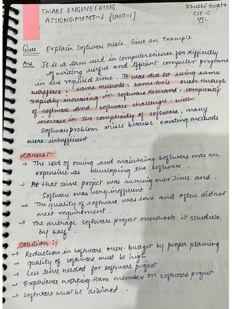 Se Assignment - 1 Khushi | PDF