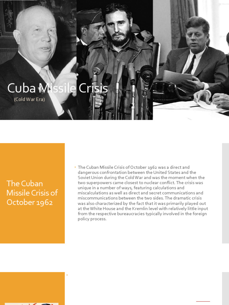 Cuba Missile Crisis | PDF | Cuban Missile Crisis | Cold War