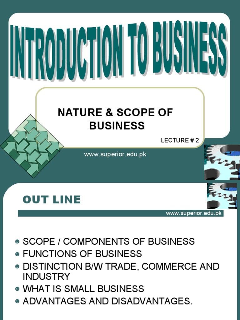 Sir Rafeeq I2b Lecture 2 | PDF | Small Business | Trade