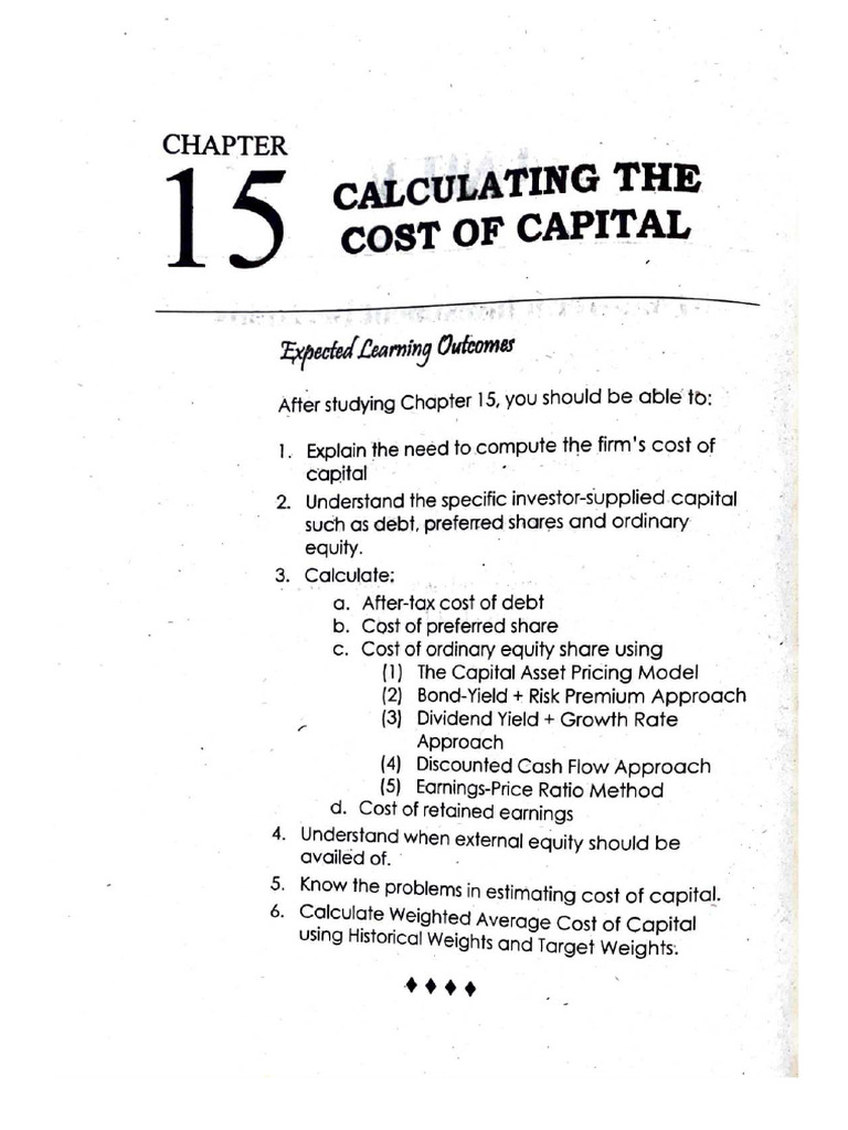 Chapter 15 Financial Management by Cabrera Compress | PDF