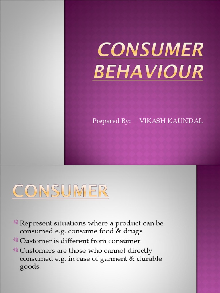 Understanding Consumer Behavior Dynamics | PDF | Consumer Behaviour ...