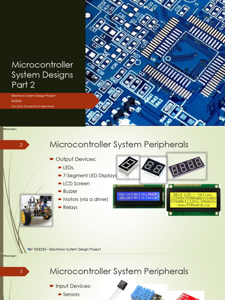 Microcontroller System Design Essentials | PDF | Resistor | Electrical ...