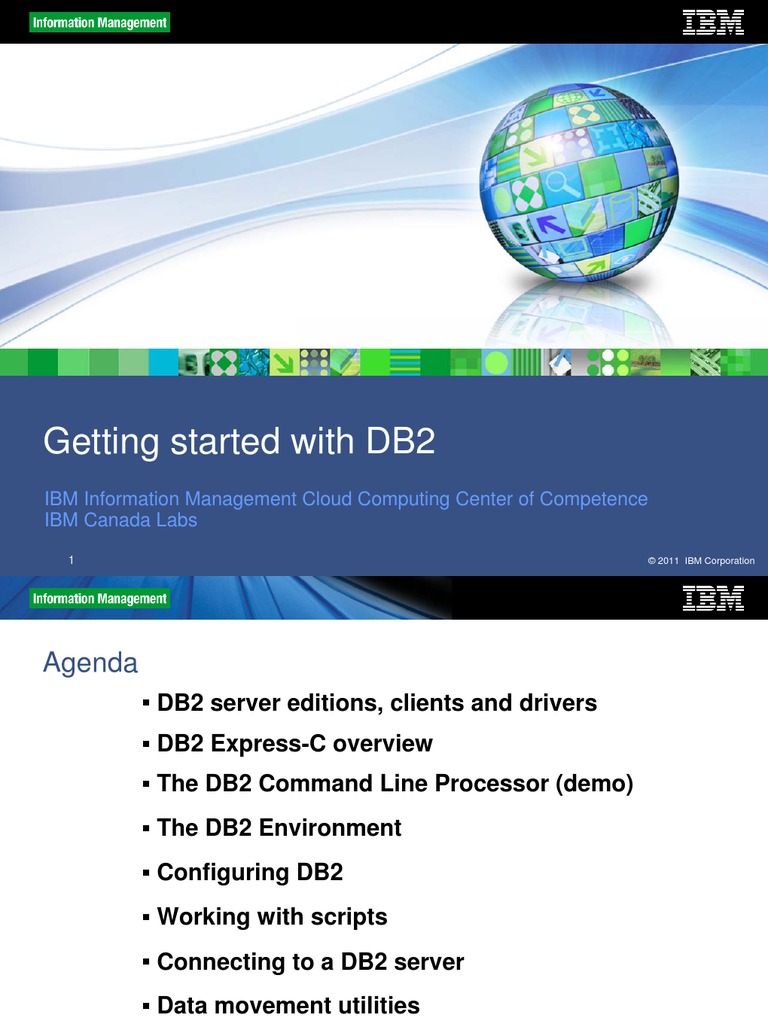 1.2 - Getting Started With DB2 | PDF