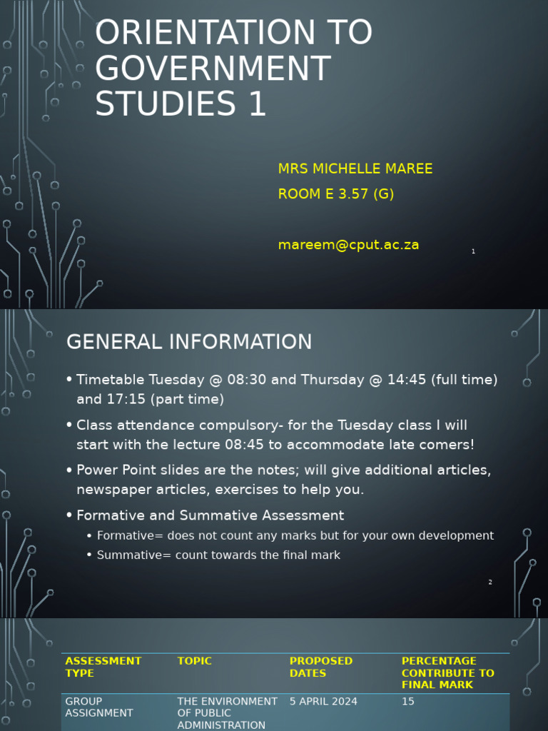 Ogs Unit 1 Slides Final | PDF | Governance | Republic