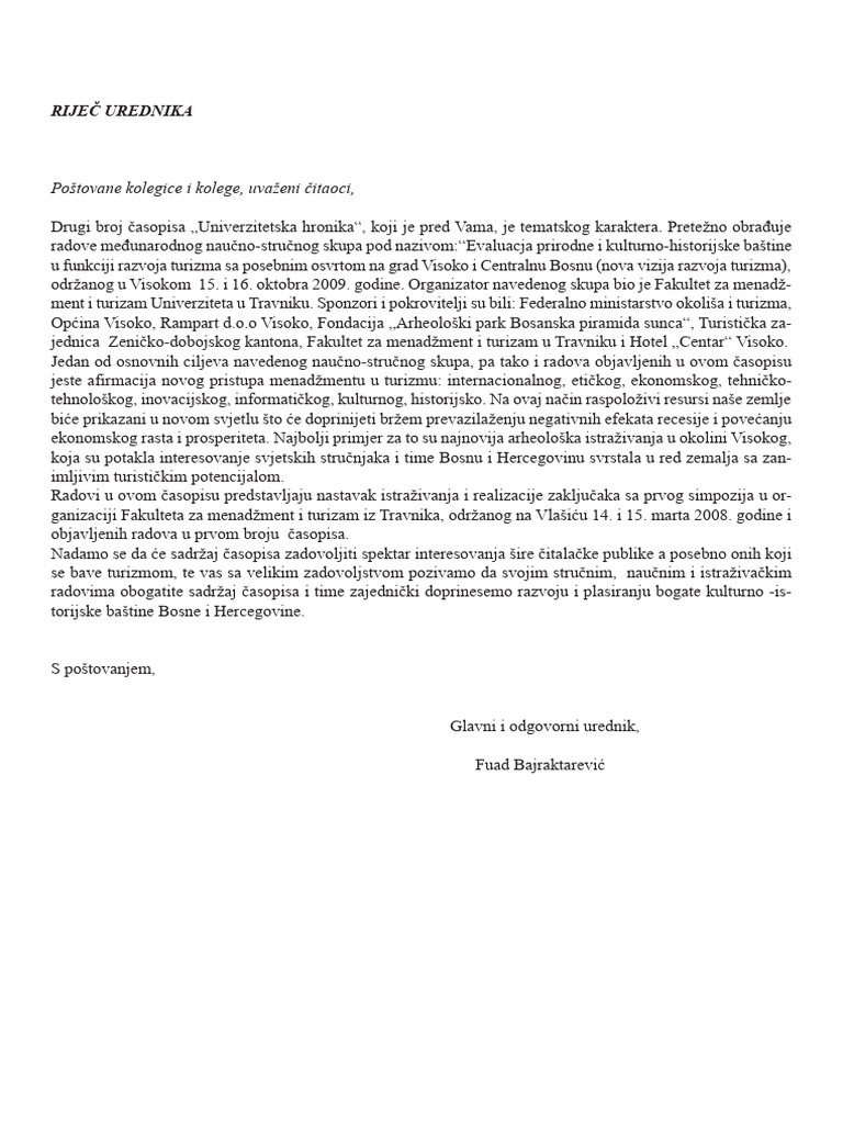 Rijec Urednika | PDF