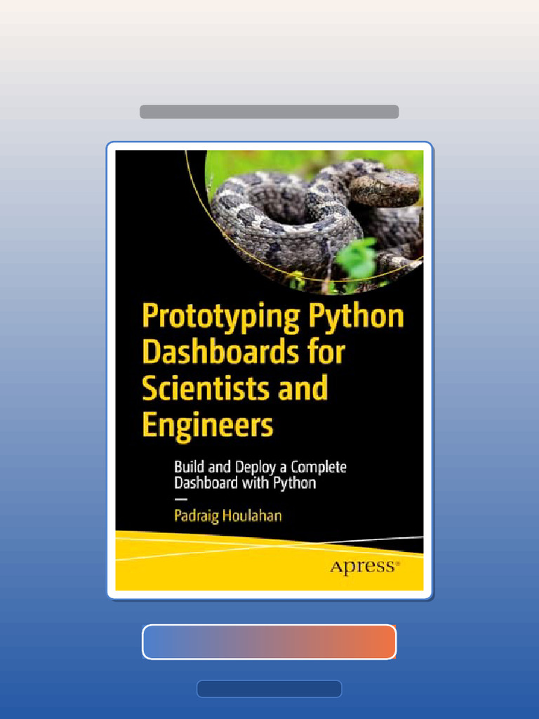 Testbank Prototyping Python Dashboards For Scientists and Engineers ...